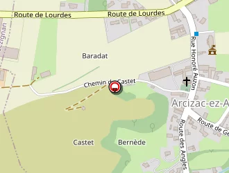 Carte de Mairie à Arcizac-ez-angles