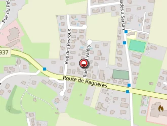 Carte de Somprou Daniel à Lourdes