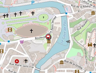 Carte de Hovine à Lourdes