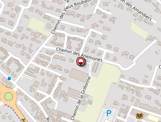 Carte de Cote Place à Carqueiranne