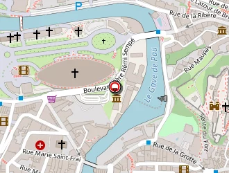 Carte de St Odile à Lourdes