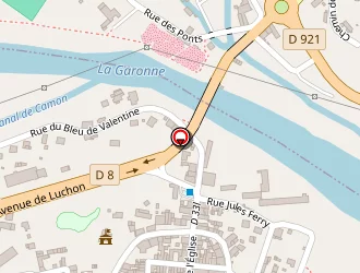 Carte de Martinez à Valentine