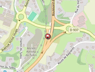 Carte de Dacia Pyrénées Automobiles Concessionnaire à Lourdes