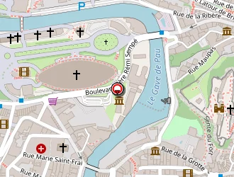 Carte de La Solitude à Lourdes
