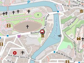 Carte de Magasin Da Pasquale à Lourdes