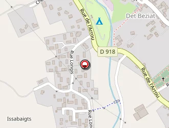 Carte de Germain Thierry à Arette