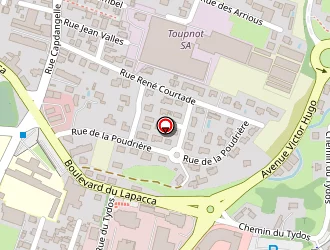 Carte de Pascale Coiffure à Lourdes