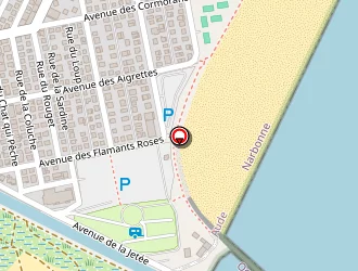 Carte de Le Chenal à Gruissan