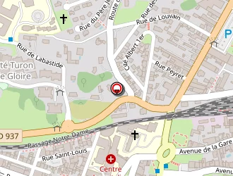 Carte de Le Baluchon à Lourdes