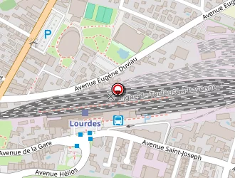 Carte de Arroc à Lourdes