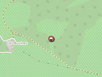 Carte de Les Auzines à Lagrasse