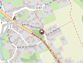 Carte de Duarte Arthur à Trébons