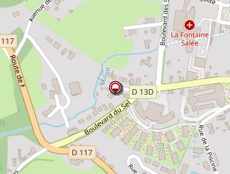 Carte de Groupe Médical Averous Fages-polge Llop à Salies-du-salat