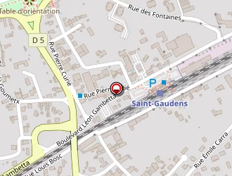 Carte de Dupin Robert à Saint-gaudens