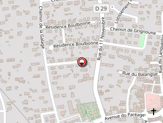 Carte de La Poste à Tour-du-crieu (la)