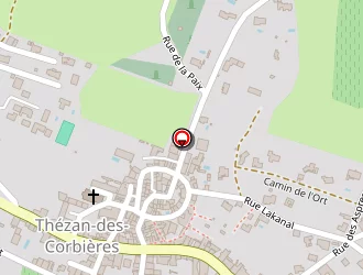 Carte de Ercas à Thézan-des-corbières