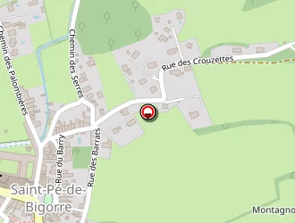 Carte de Tedelec à Saint-pé-de-bigorre