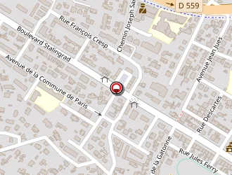 Carte de Le Marrakech à Seyne-sur-mer (la)