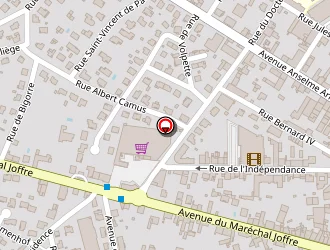 Carte de Réca à Saint-gaudens