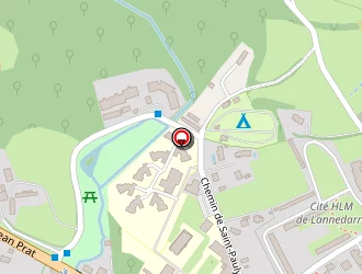 Carte de N'py à Lourdes