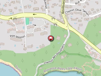 Carte de Anse Magaud à Toulon