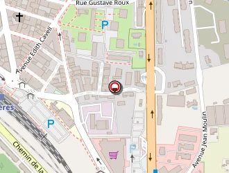 Carte de Pôle Emploi Hyères à Hyères