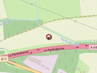 Carte de Land'auto à Cantaous