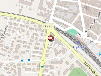 Carte de Cala' Carrelage à Cuers