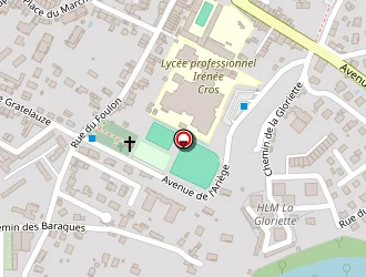 Carte de Espace De Proximité Hlm Du Foulon à Pamiers