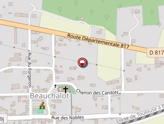 Carte de Ecole Primaire à Beauchalot