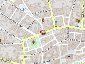 Carte de Cavavin à Saint-gaudens