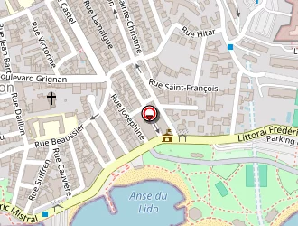 Carte de Côté Jardin à Toulon