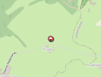 Carte de Maison Frady à Sainte-colome