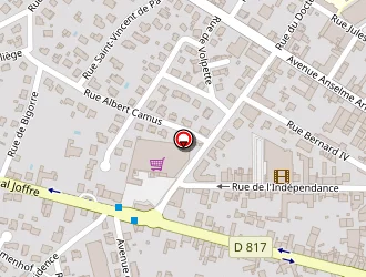 Carte de Simply Market à Saint-gaudens