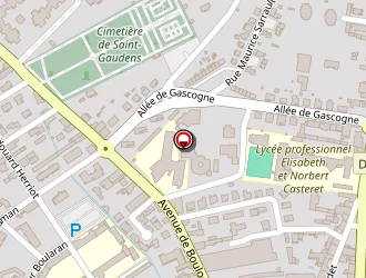 Carte de Payrau Max à Saint-gaudens