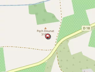 Carte de O2 Vert à Bellegarde-du-razès