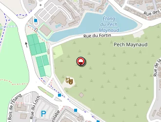 Carte de Bikini Plage à Gruissan