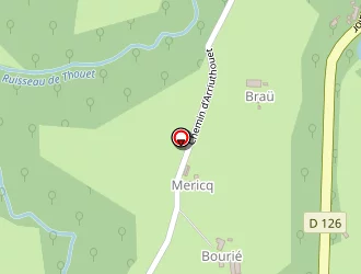 Carte de Maison Palu à Asson