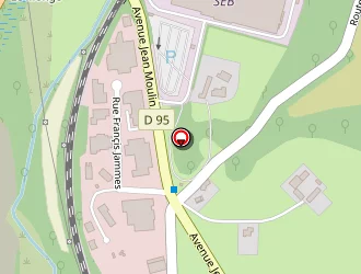 Carte de Cazenave Noël à Lourdes