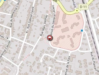 Carte de Caron Andreu Eric à Pamiers