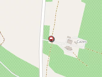 Carte de Domaine Expérimental Viticole Cazes à Alaigne