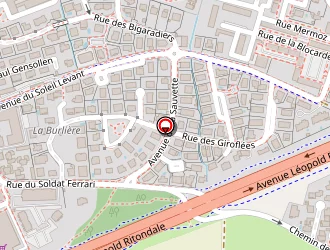 Carte de A Neuf à Hyères