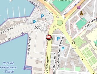 Carte de Amf Plomberie à Toulon