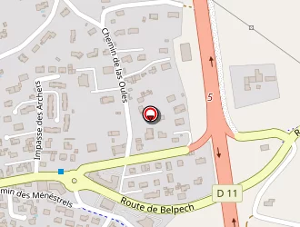 Carte de Mur Claudine à Pamiers