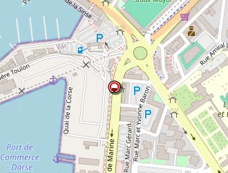 Carte de Restaurant Les Régates à Toulon