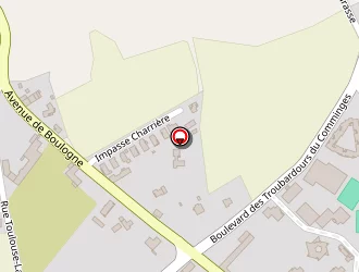 Carte de Batiman à Saint-gaudens