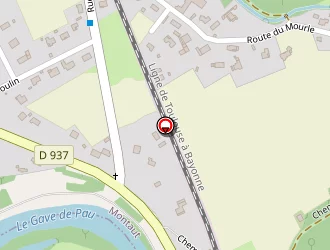 Carte de Ohlala Eaux Vives à Montaut