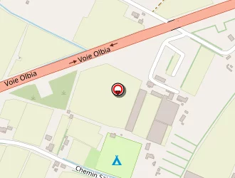 Carte de Camping La Condamine à Hyères