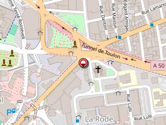 Carte de Elonie Express à Toulon