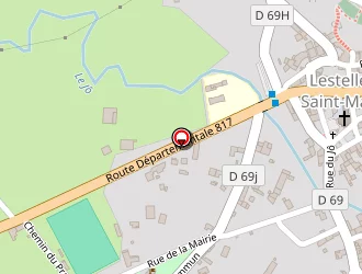 Carte de Mairie à Lestelle-de-saint-martory